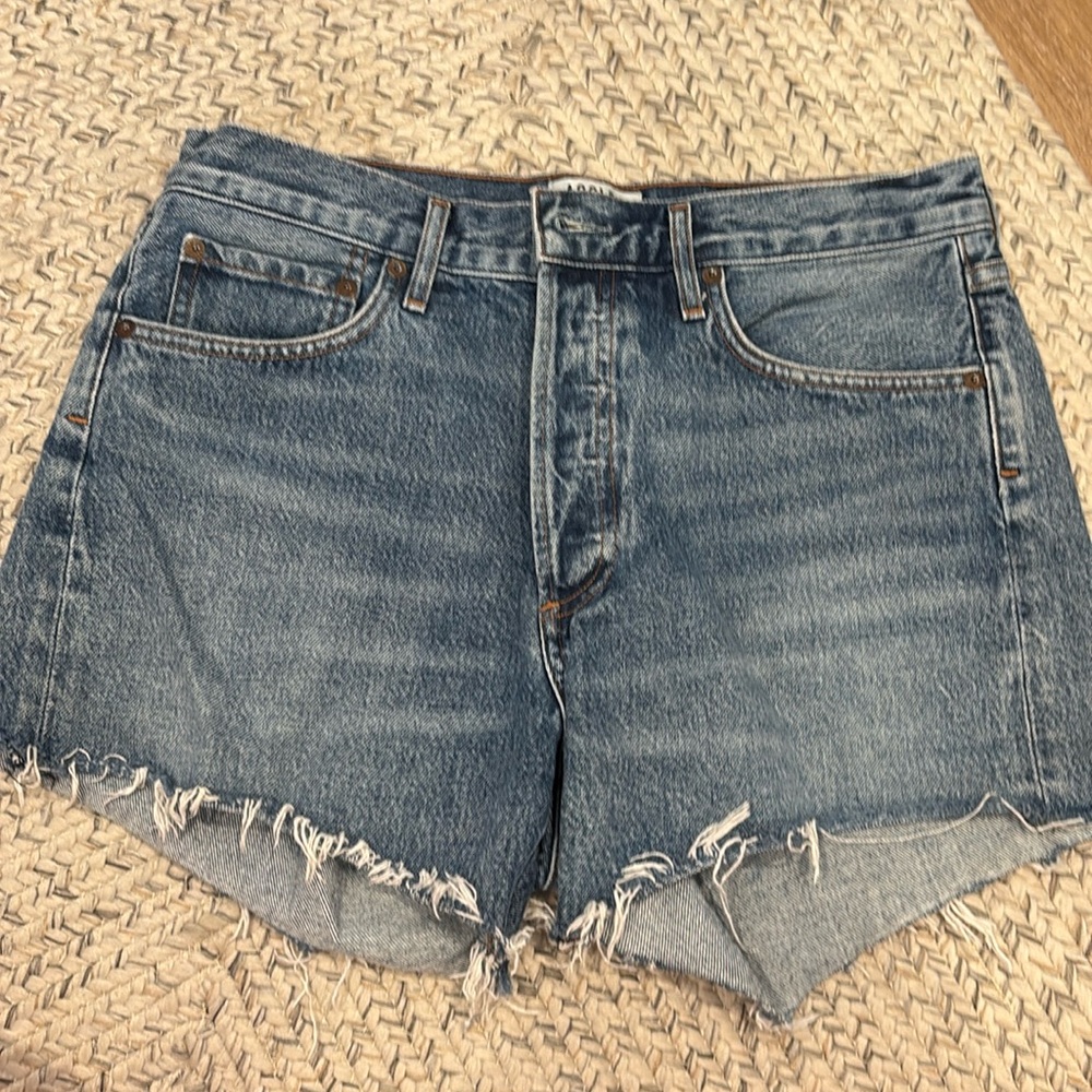 Agolde denim shorts size 27